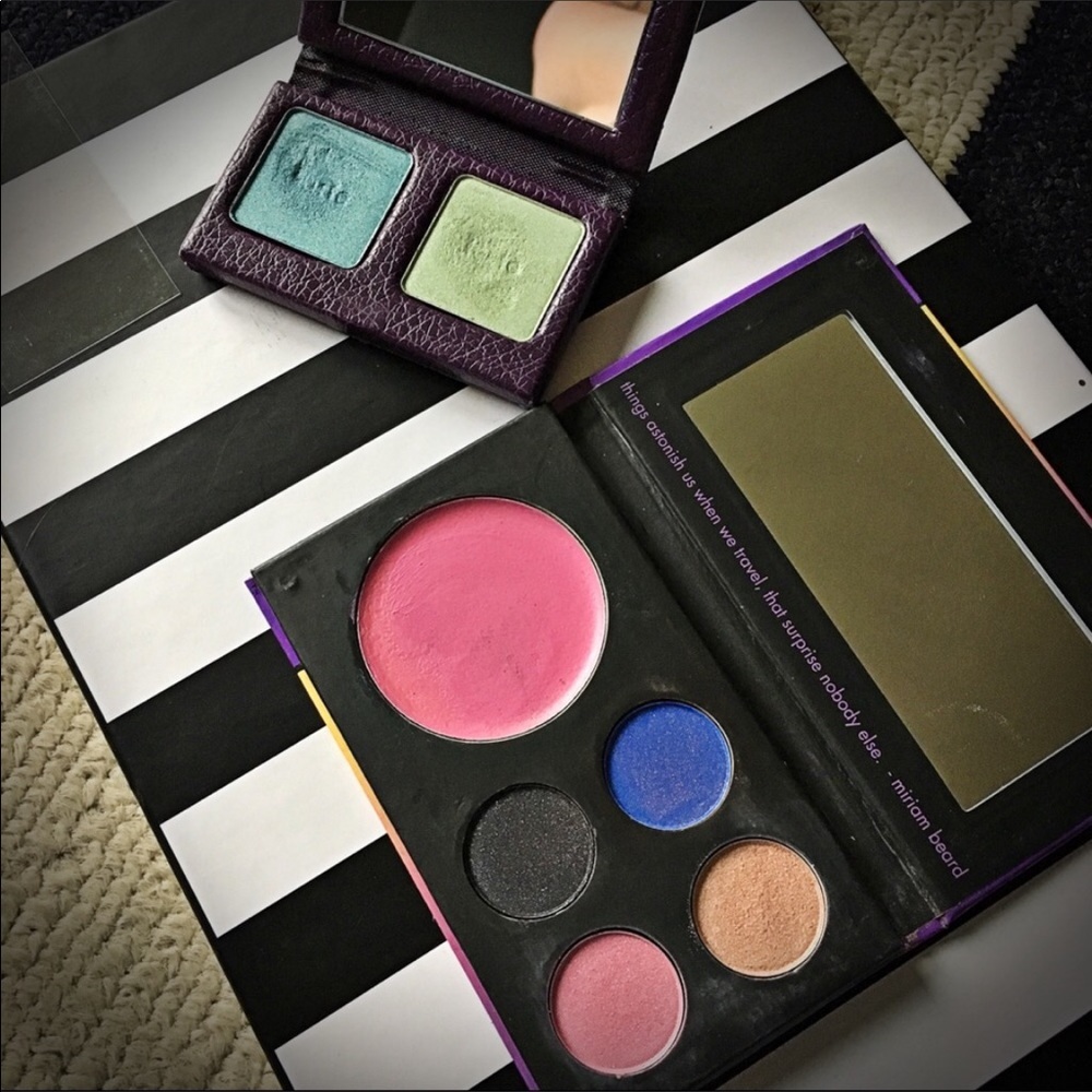 EUC Sephora Tarte & Stila Eyeshadow Palette Bundle